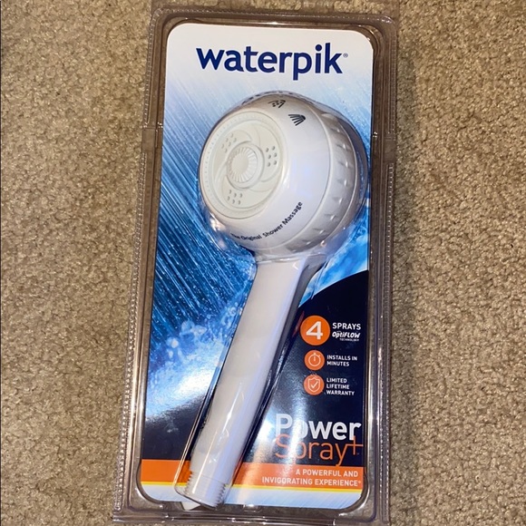 Waterpik Bath New Waterpik Power Spray Handheld Shower Head Poshmark